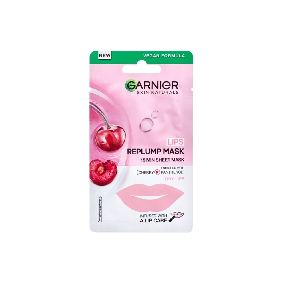 Garnier - Skin Naturals Lips Replump Mask - For Women, 5 g