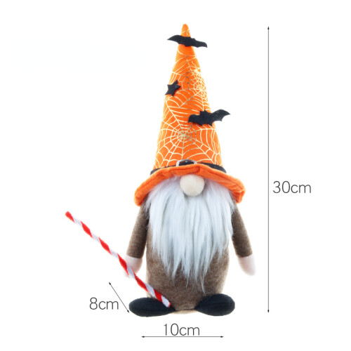 (Bat Hat) Halloween Gnomes Halloween Decorations Halloween Gonk with Bat Spider on OnBuy