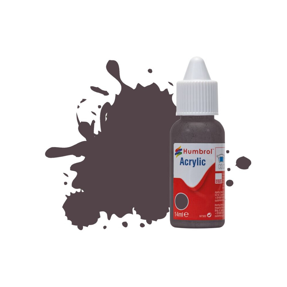 Humbrol No.251 Rlm 81 Dunkelbraun Matt Acrylic Paint 14Ml Db0251