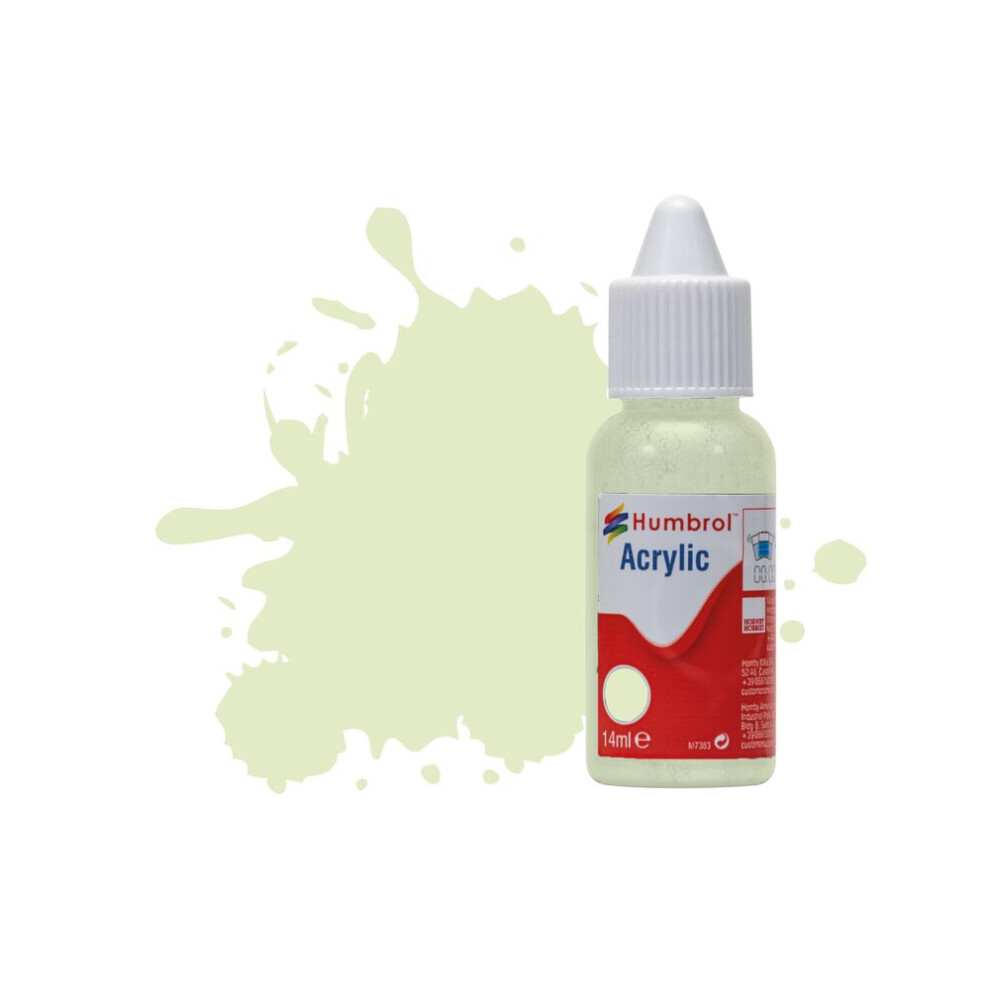 Humbrol No.90 Beige Green (aka Sky) Acrylic Paint 14ml DB0090