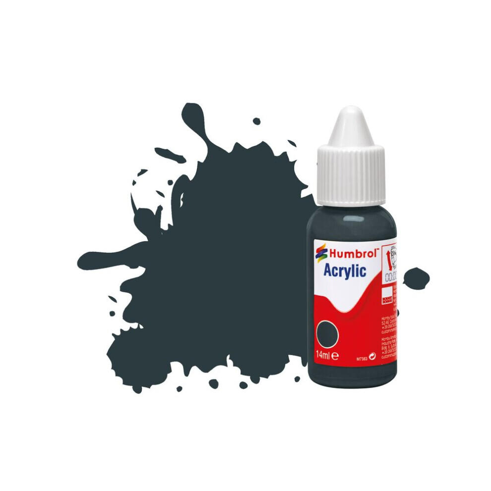 Humbrol No.67 Matt Tank Grey - Matt Acrylic Paint 14ml DB0067