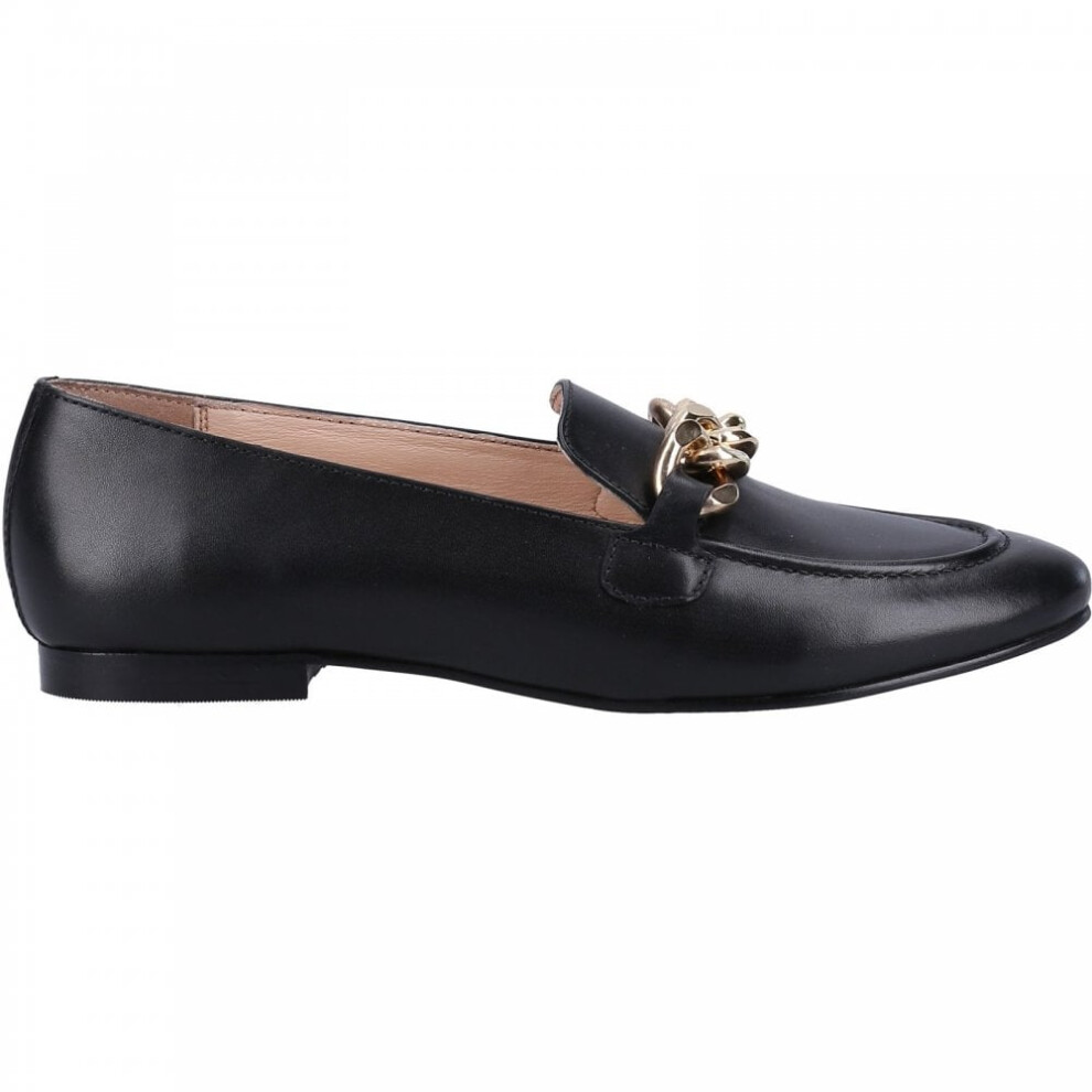 (4 (Adults')) Harper Chain | Black | Womens Loafers