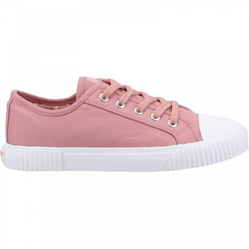 Hush Puppies Brooke | Pink | Womens Canvas Trainers