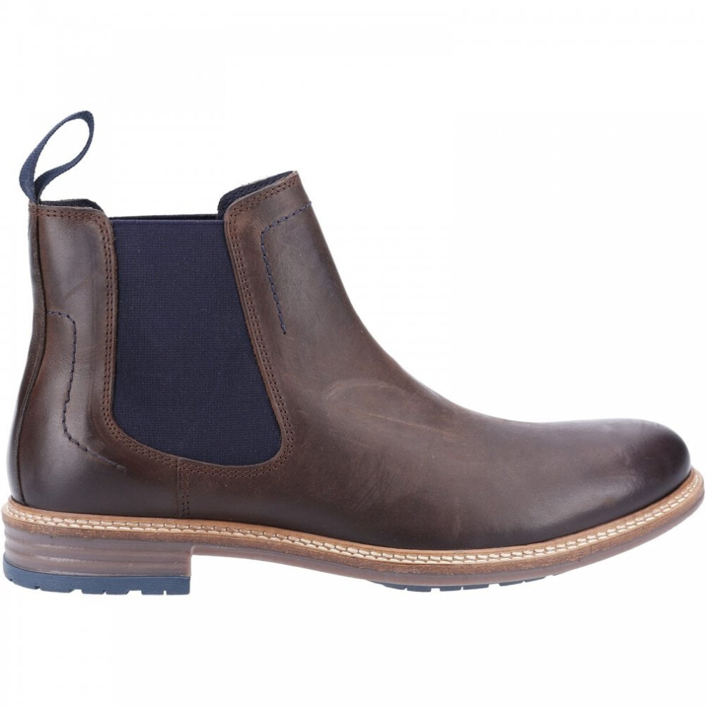 (11 (Adults')) Justin | Brown | Mens Chelsea Boots