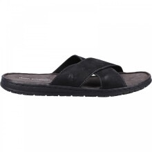 (6 (Adults')) Nile | Black | Mens Cross Over Sandals