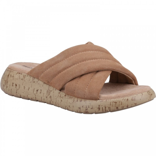 Hush Puppies (7 (Adults')) Sarah | Tan | Womens Slides 2