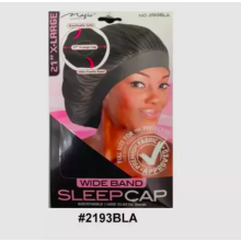 (MAGIC 2193BLACK ) CAP, Dome, Bonnet, Sleeping Cap Hair Net, Wrap