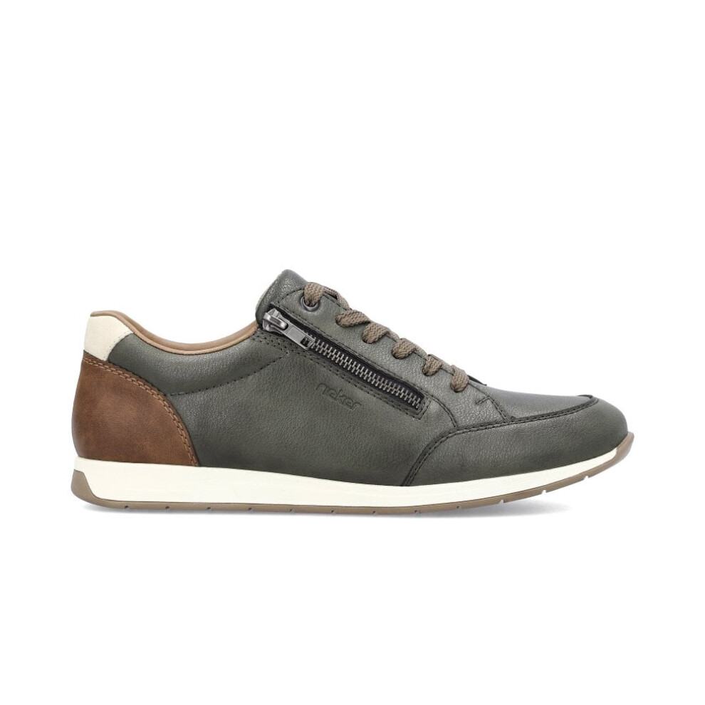 (7.5 (Adults')) 11903-52 | Green | Mens Casual Trainers