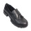 Clarks (8 (Adults')) Teala Loafer | Black Leather | Womens Smart Loafers 5