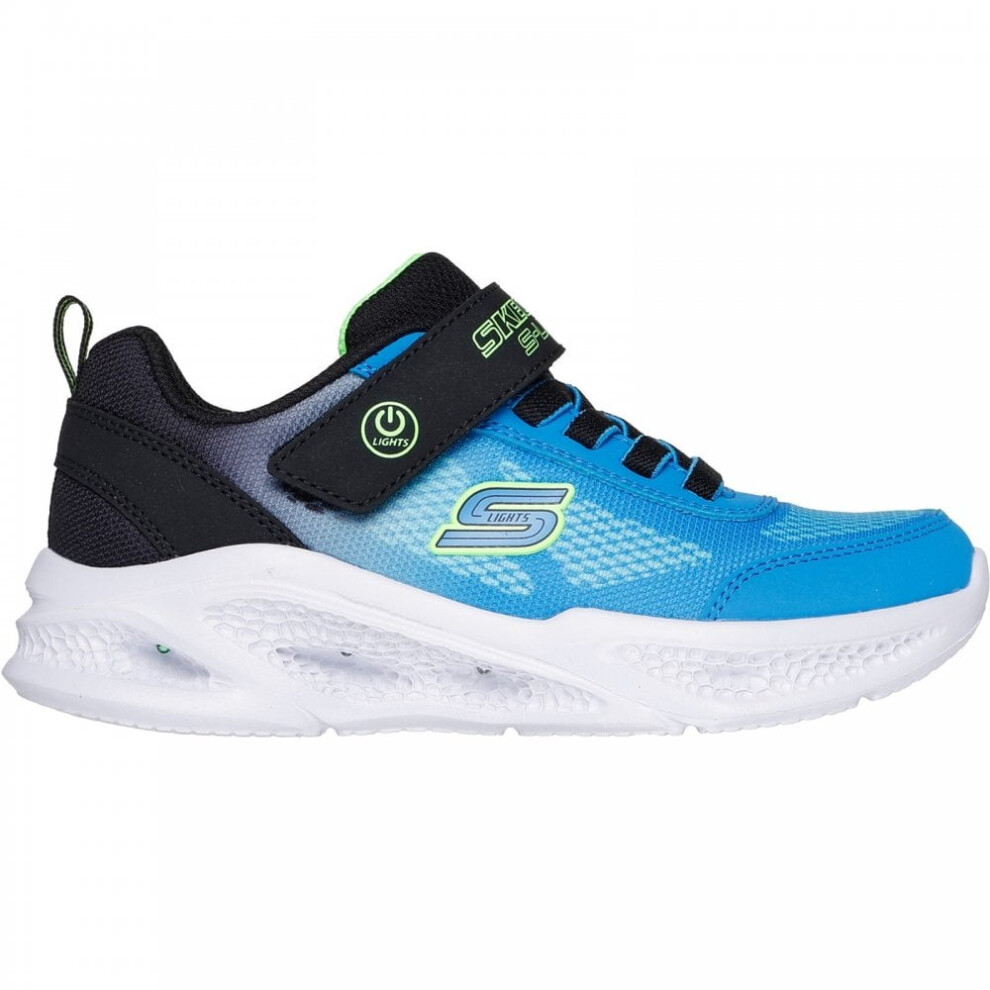 Meteor-Lights Krendox | Black/Blue | Boy's Fun Light-Up Trainers