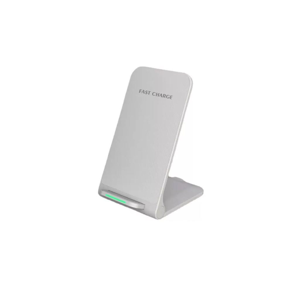 Chronus Wireless Charger Stand, 15W Wireless Charger Stand Qi Certified, Mobile Phone Charging Stand For Iphone 15 -11, Samsung Galaxy(White) White 6976918019448