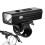 Smart Light Sensing Riding Light - Waterproof Front Light, 4 Light Modes, USB Rechargeable Light for Night Riding(Black) 5