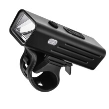 Smart Light Sensing Riding Light - Waterproof Front Light, 4 Light Modes, USB Rechargeable Light for Night Riding(Black)