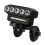 Super Bright LED biike Light | Waterproof Light Set with Quick-Release, USB Rechargeable Headlight(Black) 1