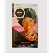 (MAGIC 2191BLA ) CAP, Dome, Bonnet, Sleeping Cap Hair Net, Wrap