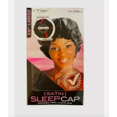 (MAGIC 2191BLA	) CAP, Dome, Bonnet, Sleeping Cap Hair Net, Wrap