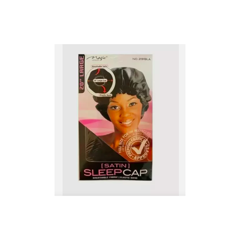 Magic And Murry Collection (Magic 2191Bla ) Cap, Dome, Bonnet, Sleeping Cap Hair Net, Wrap