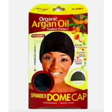 (MAGIC 3016BLA ARGAN ) CAP, Dome, Bonnet, Sleeping Cap Hair Net, Wrap
