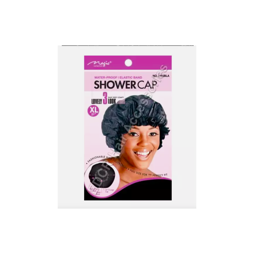 Magic And Murry Collection (Magic 2160Blk ) Cap, Dome, Bonnet, Sleeping Cap Hair Net, Wrap