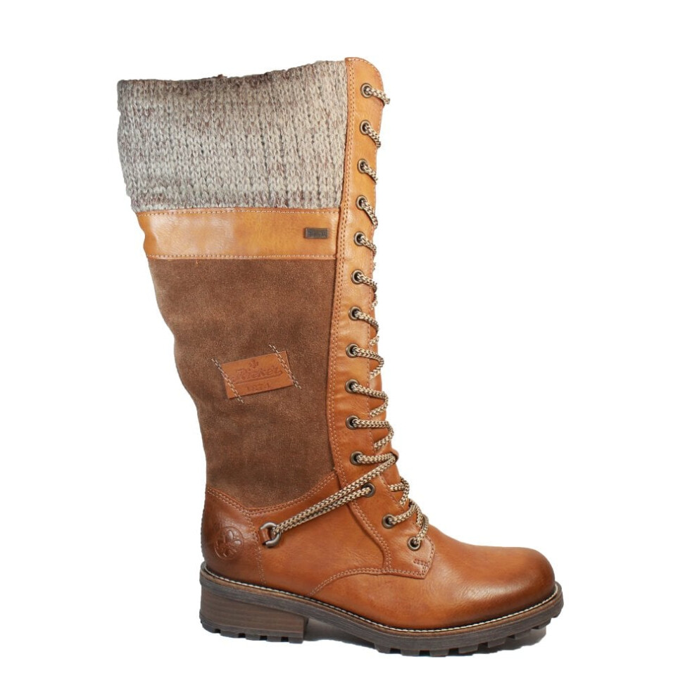 (4 (Adults')) Z0442-24 | Cayenne Leather | Women's Long Leg Boots