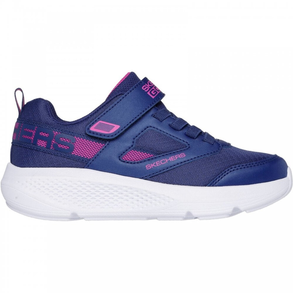 (12 (Children's)) GO RUN Elevate - Sporty Spectacular | Navy | Children's Lace-up Mesh Trainers