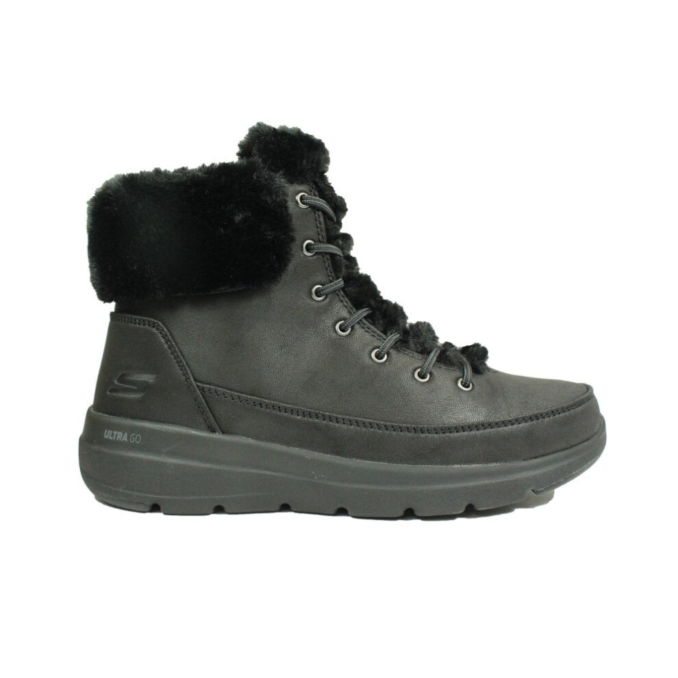 (5 (Adults')) Glacial Ultra - Wonderland | Black | Women's Warm Ankle Boots