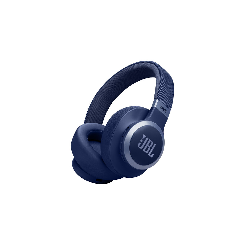 JBL Live 770NC Noise Cancelling Headphones Blue