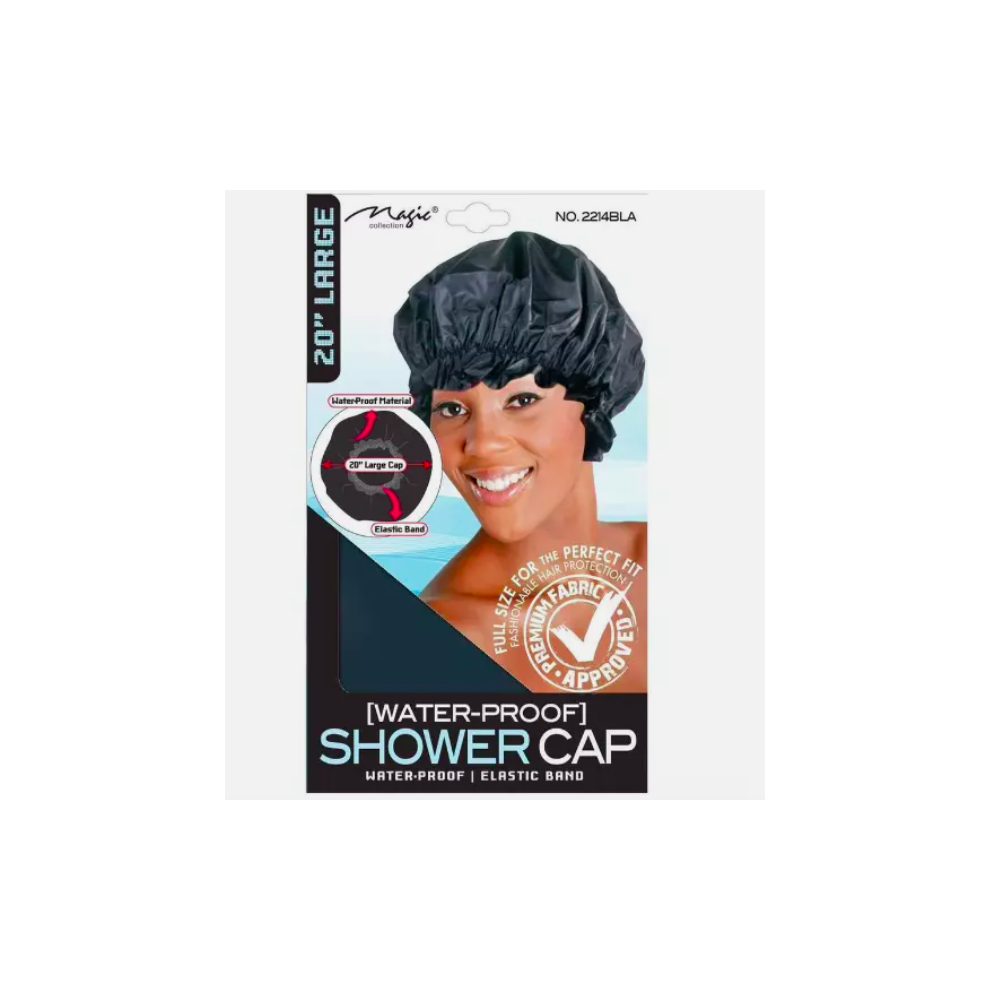 Magic And Murry Collection (Magic 2214Blk) Cap, Dome, Bonnet, Sleeping Cap Hair Net, Wrap