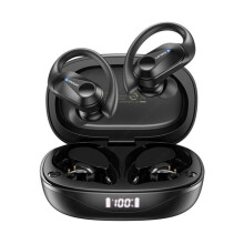 (Black) Lenovo LP75 Bluetooth 5.3 Gaming Earphones Noise Cancelling Long standby Earbuds with Mic