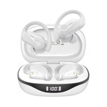 (White) Lenovo LP75 Bluetooth 5.3 Gaming Earphones Noise Cancelling Long standby Earbuds with Mic