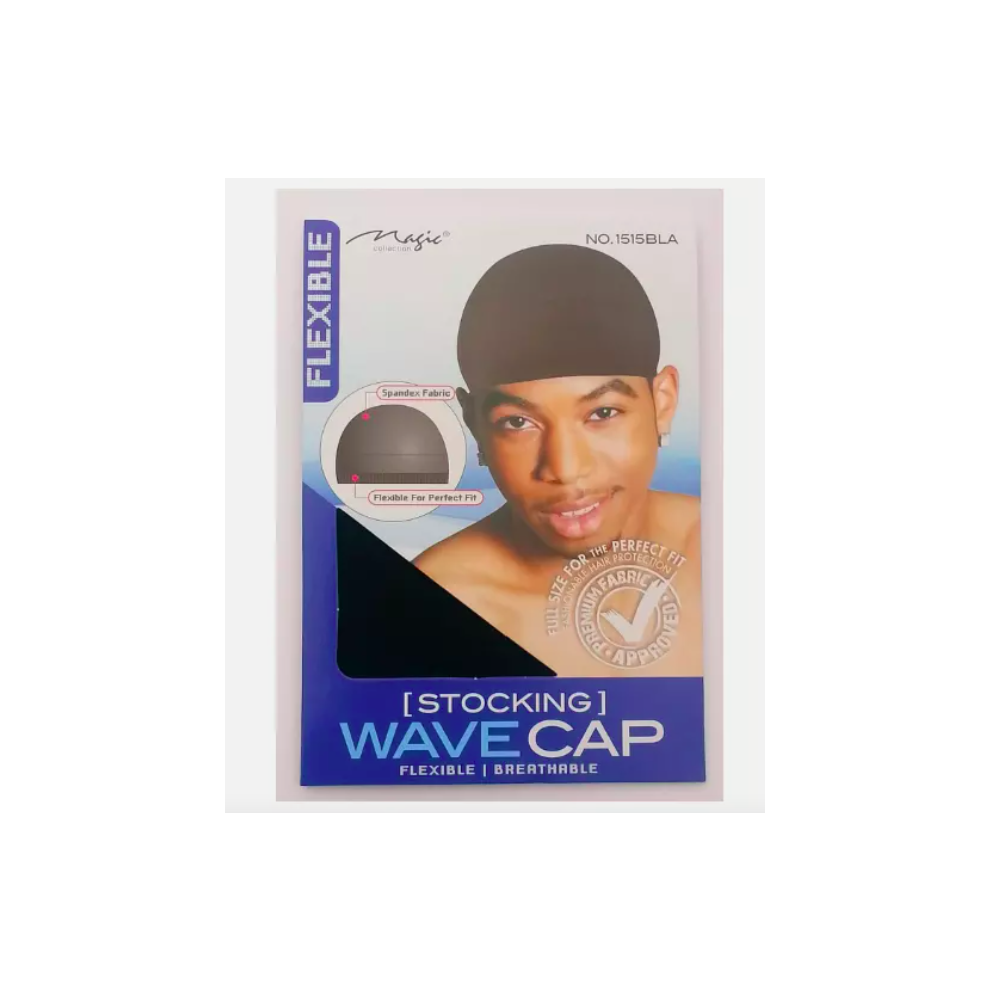 Magic And Murry Collection (Magic 1515Black) Cap, Dome, Bonnet, Sleeping Cap Hair Net, Wrap