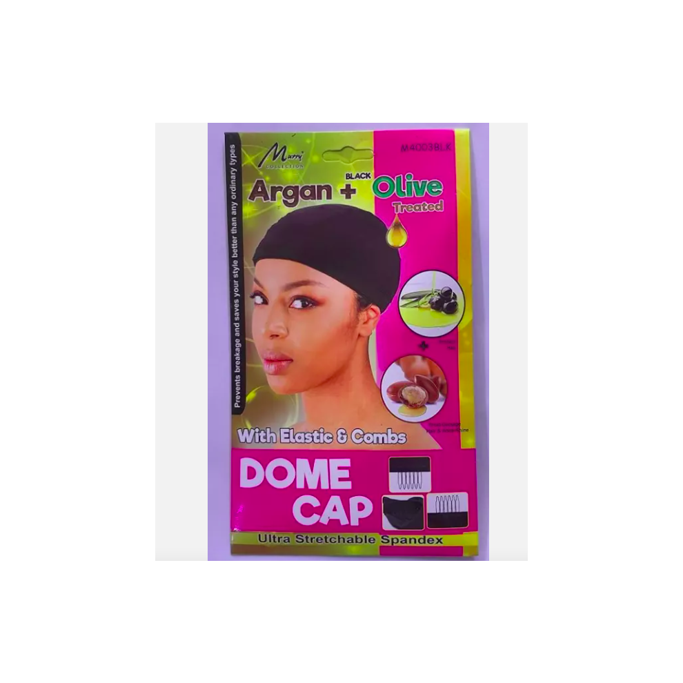 Magic And Murry Collection (Murry M4003blk) Cap, Dome, Bonnet, Sleeping Cap Hair Net, Wrap