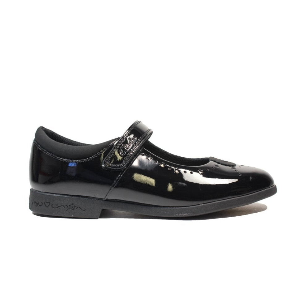 (1.5 (Children's)) Magic Step Bar Older Black Patent Leather Girls Mary Jane School Shoes