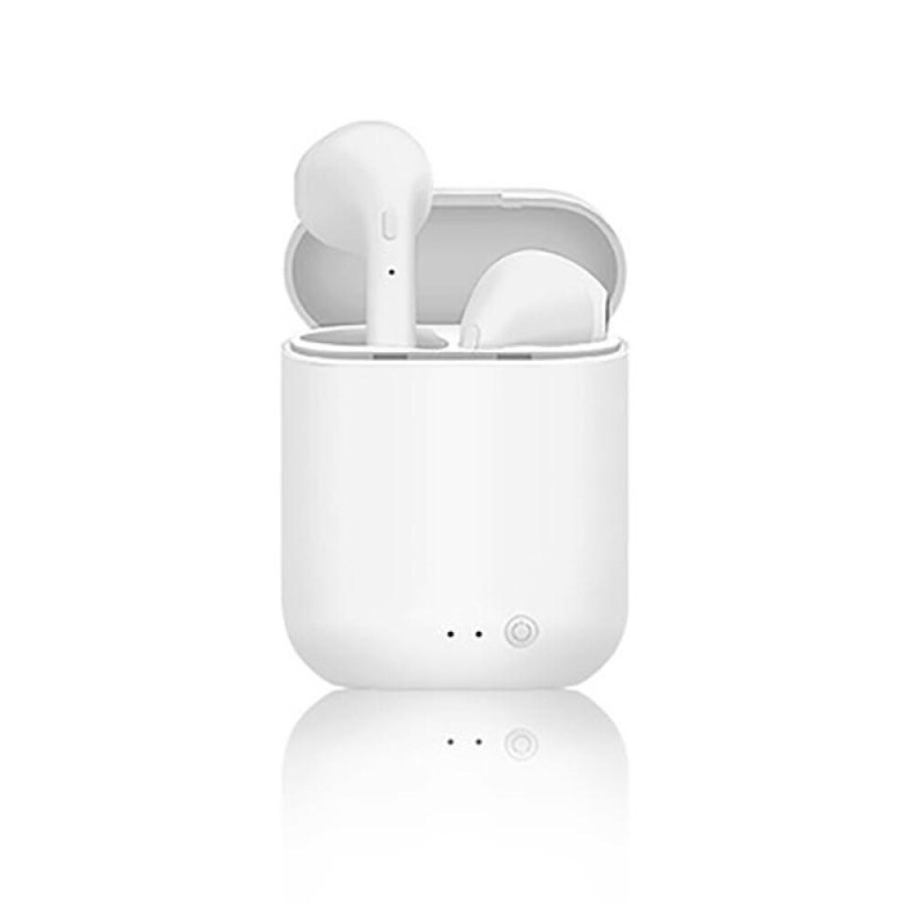 (White) Vaorlo Mini-2 Wireless Earphones With Mic