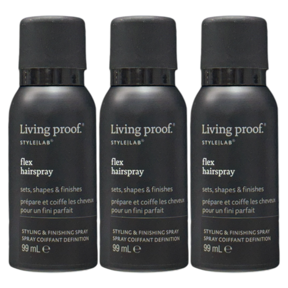 Living Proof Style Lab Flex Hairspray 3.0 Oz (Pack of 3)