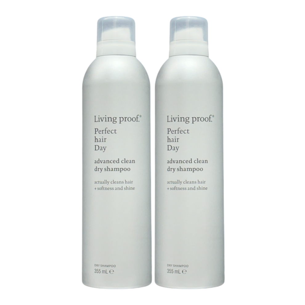 Living Proof Perfect Hair Day Advance Clean Dry Shampoo 9.9 Oz (Pack of 2)