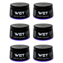 (6PCS) Totex Hair Styling Wet Wax Wet Look 150 ml