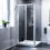 NES Home Jupiter Shower Bi-Fold Door 1000mm & 800mm Side Panel Enclosure Chrome 3