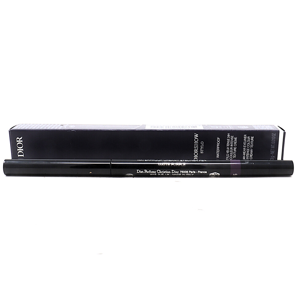 (176 Matte Purple) Dior Diorshow 24H Stylo Waterproof Eyeliner  0.0007oz/0.2g New With Box