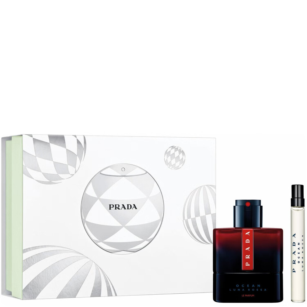 Prada Luna Rossa Ocean Parfum Gift Set 100ml & 10ml Travel Spray