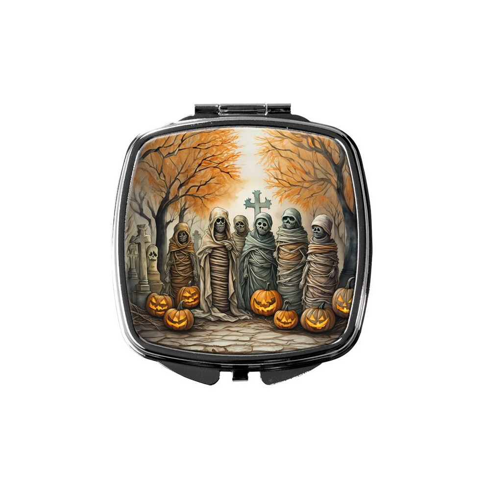 Carolines Treasures Dac2257scm 3 X 2.75 In. Mummies Spooky Halloween Compact Mirror
