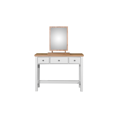 Timber Art Design UK Astbury Modern Dressing Table 3 Drawers Stylish Bedroom Vanity Unit 1