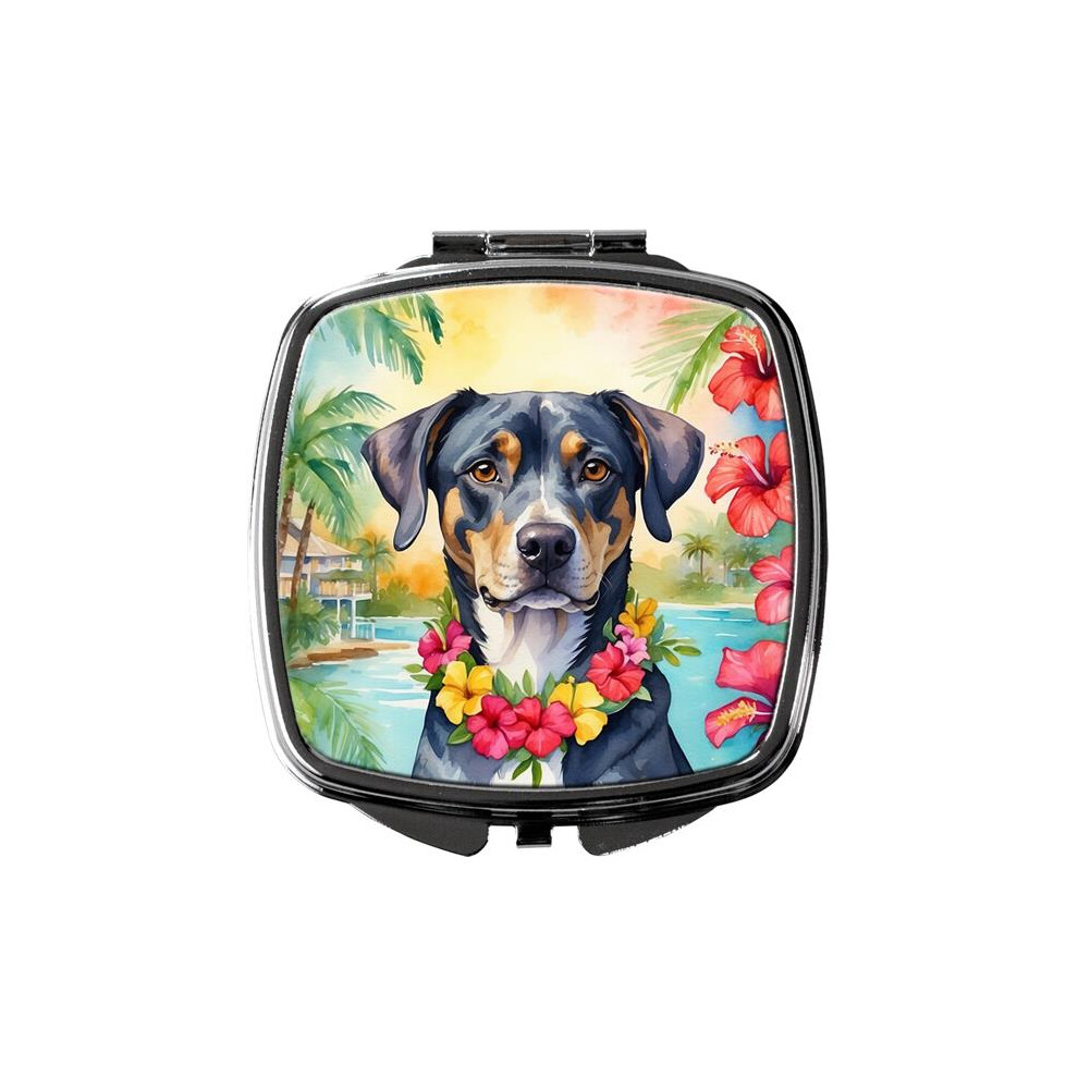 Carolines Treasures Dac6399scm 3 X 2.75 In. Catahoula Luau Compact Mirror