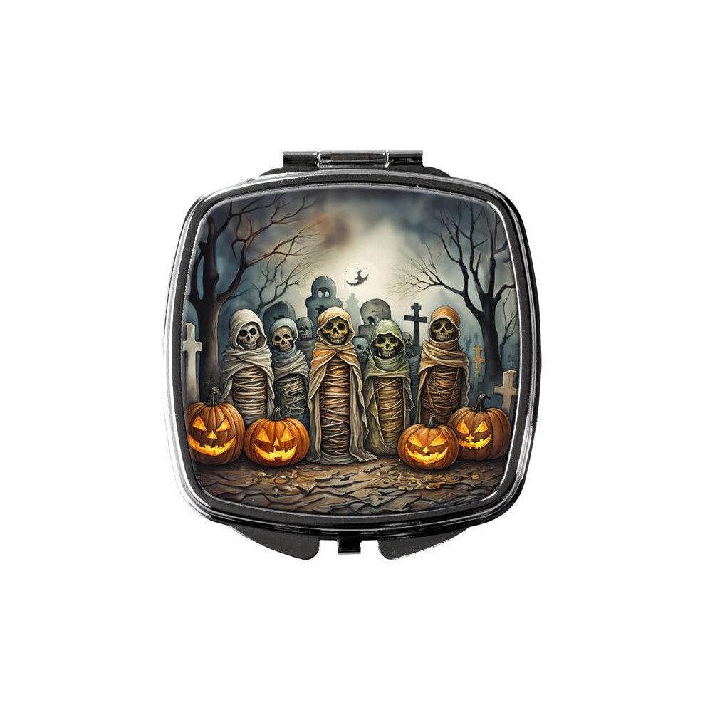 Carolines Treasures Dac2258scm 3 X 2.75 In. Mummies Spooky Halloween Compact Mirror