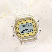 (style3 golden) Kids Digital Watch Luminous Alarm Watch for Boys Girls