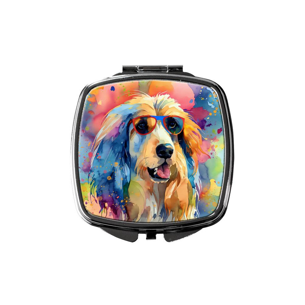 Carolines Treasures Dac2448scm 3 X 2.75 In. Afghan Hound Hippie Dawg Compact Mirror