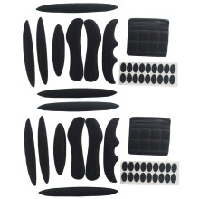 2 Set of Helmet Padding Kit Bike Helmet Pad Universal Foam Pads for Bike Motorcycle Cycling Helmet