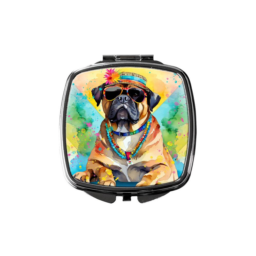Carolines Treasures Dac2482scm 3 X 2.75 In. Cane Corso Hippie Dawg Compact Mirror
