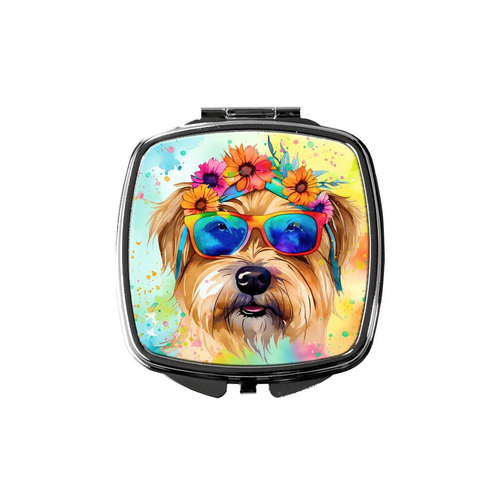 Carolines Treasures Dac2480scm 3 X 2.75 In. Cairn Terrier Hippie Dawg Compact Mirror