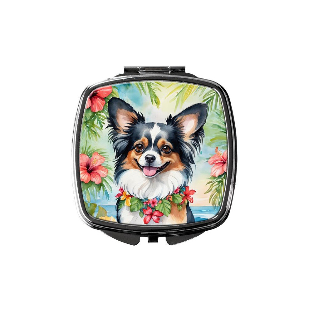 Carolines Treasures Dac6487scm 3 X 2.75 In. Papillon Luau Compact Mirror